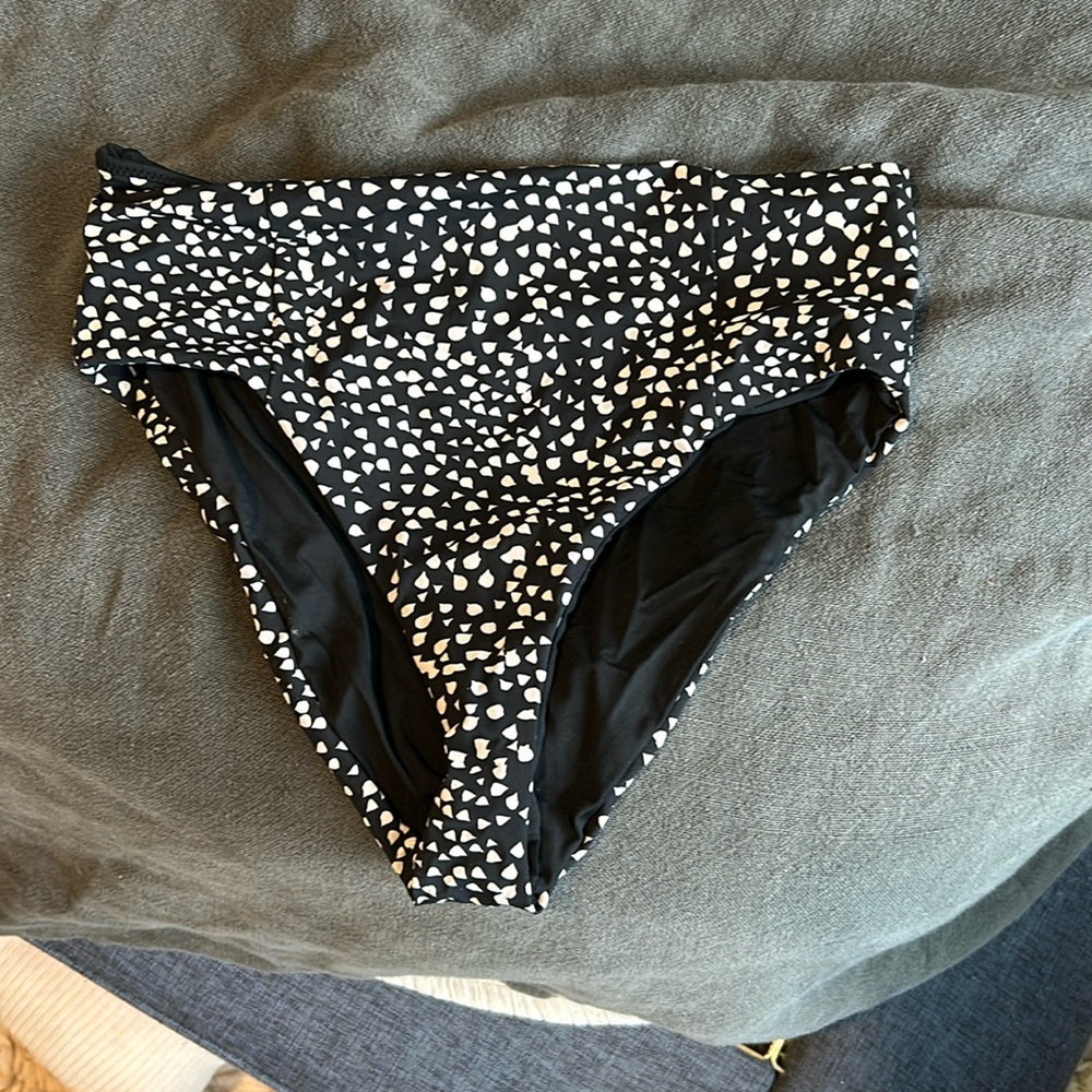 Vuori high waisted bathing suit bottoms